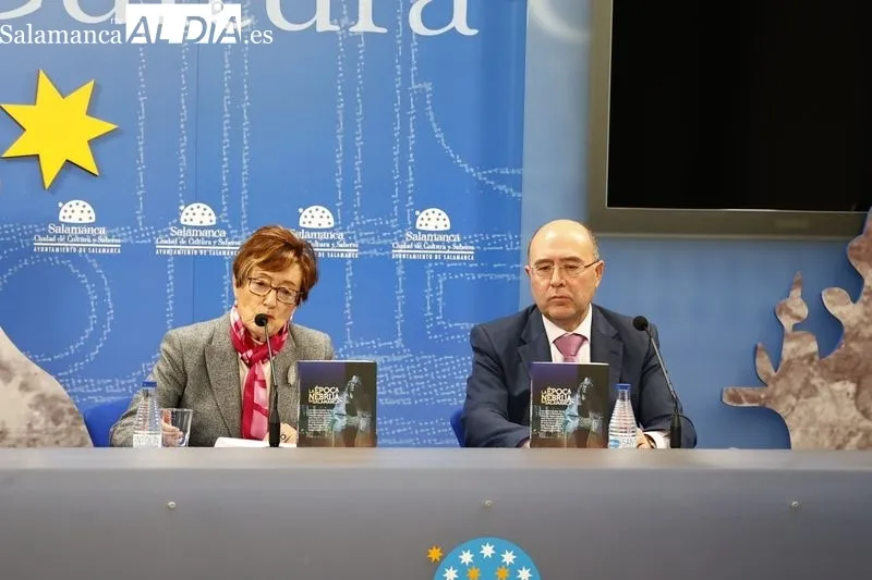Presentación de  ‘La época de Nebrija en Salamanca’, una nueva publicación sobre el autor de la primera Gramática de la Lengua Castellana. Foto de David Sañudo