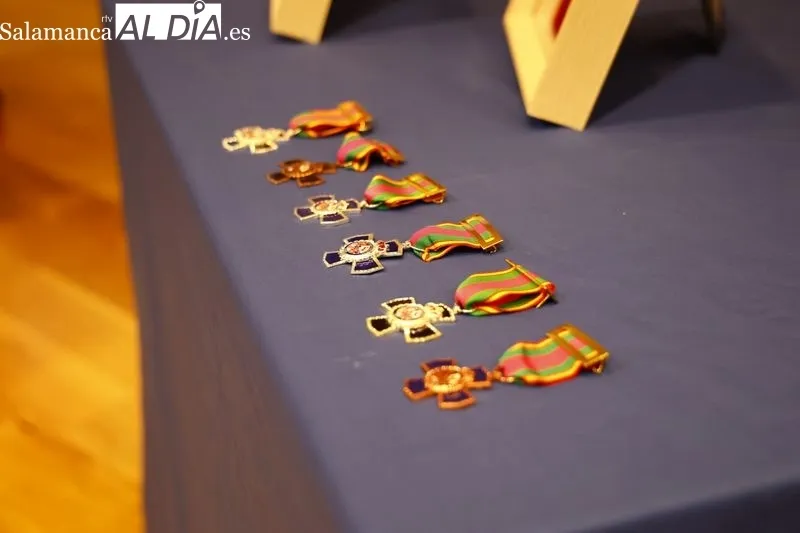 Celebración en Salamanca del 199 Aniversario de la creación de la Policía Nacional. Foto de David Sañudo