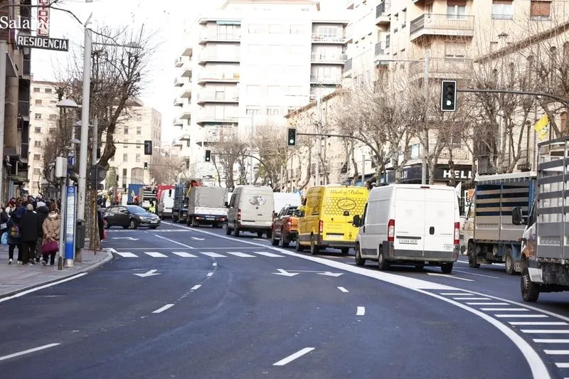 Manifestación de apicultores en Salamanca. Foto de David Sañudo