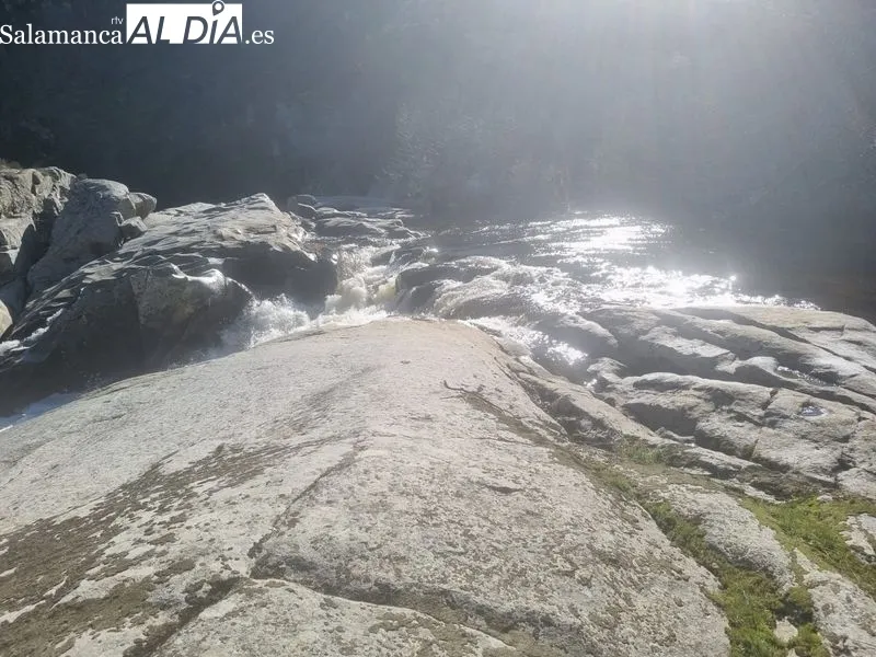 Imágenes del Pozo de los Humos este domingo