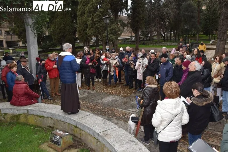 Bendición de los animales en el Campo de San Francisco