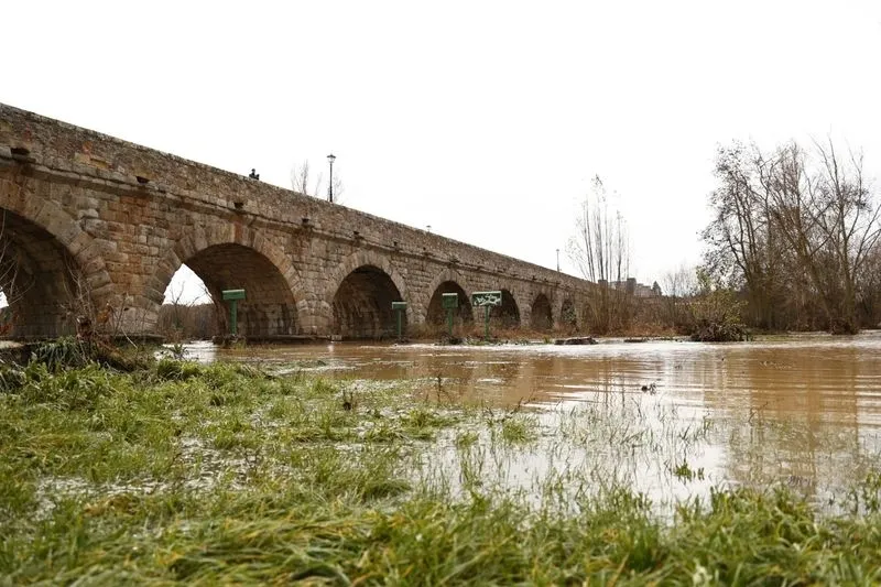 Efectos de la crecida del Tormes en Salamanca. Foto de David Sañudo