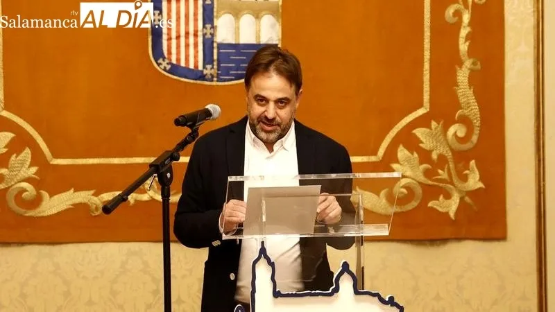 Rueda de prensa de esta mañana de Fernando Castaño, concejal de Turismo de Salamanca