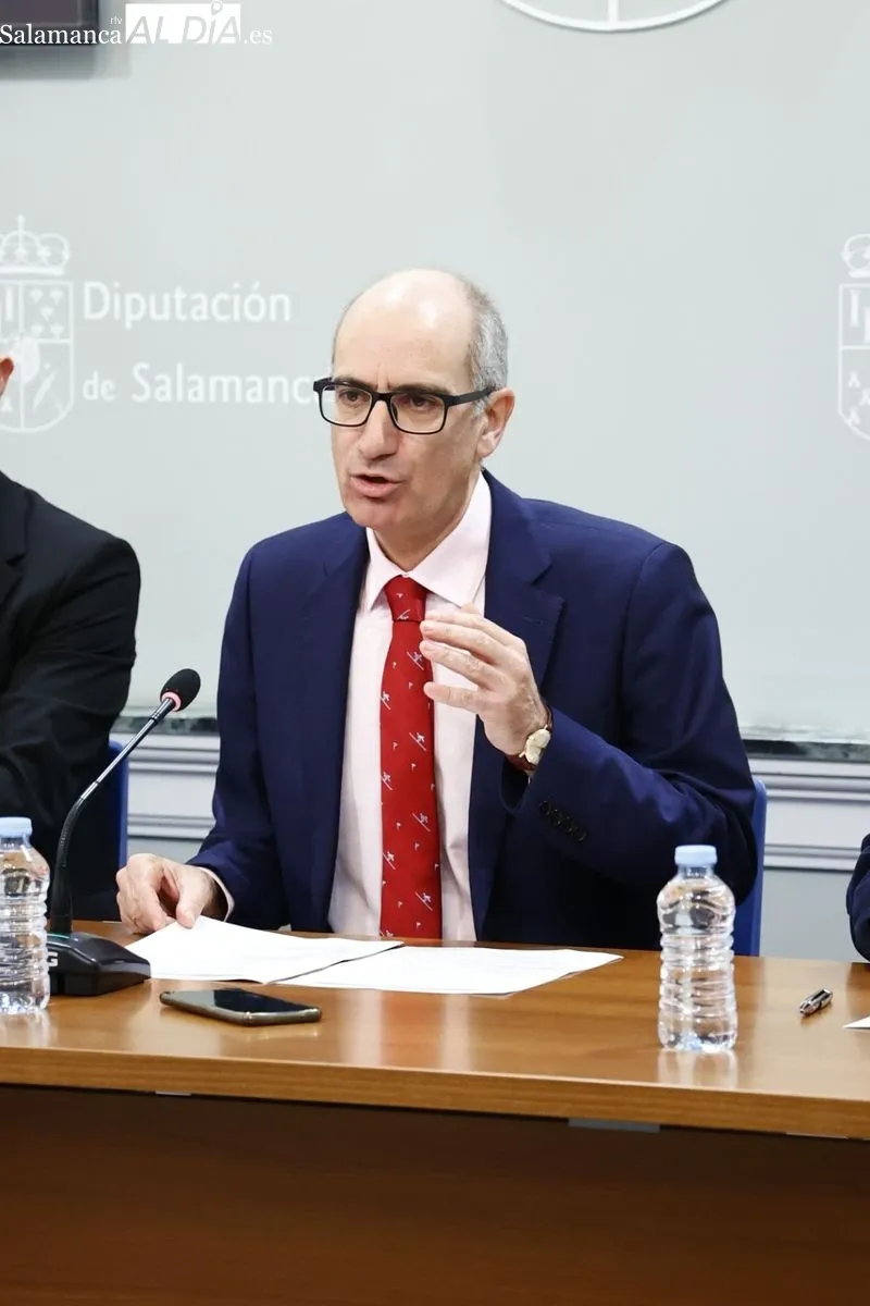 Presentación en la Diputación de Salamanca de la tercera edición del Plan de Empleo Juvenil Universitario. Foto de David Sañudo