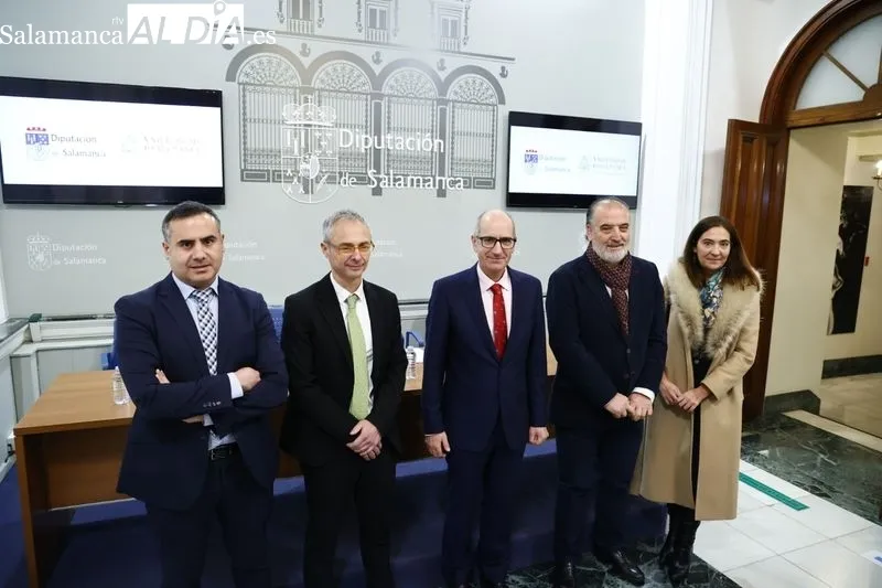 Presentación en la Diputación de Salamanca de la tercera edición del Plan de Empleo Juvenil Universitario. Foto de David Sañudo