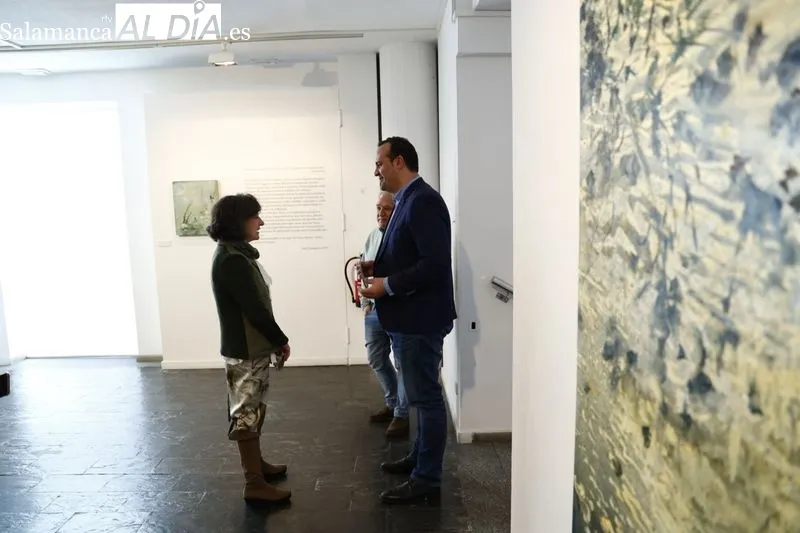 Exposición de la artista zamorana Ana Zaragozá en La Salina. Foto de David Sañudo