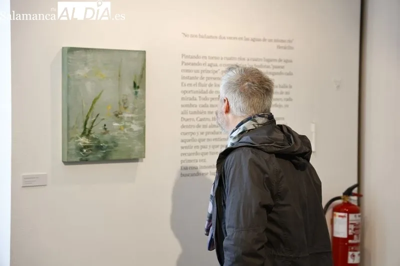Exposición de la artista zamorana Ana Zaragozá en La Salina. Foto de David Sañudo