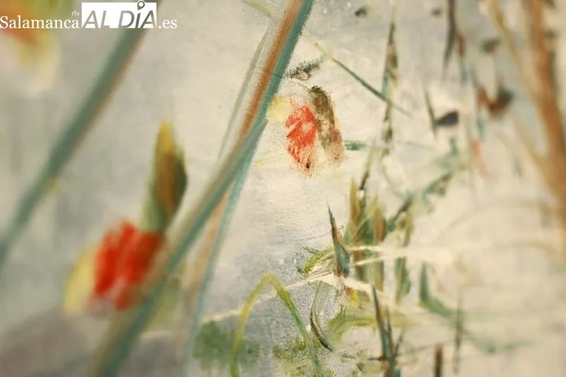 Exposición de la artista zamorana Ana Zaragozá en La Salina. Foto de David Sañudo