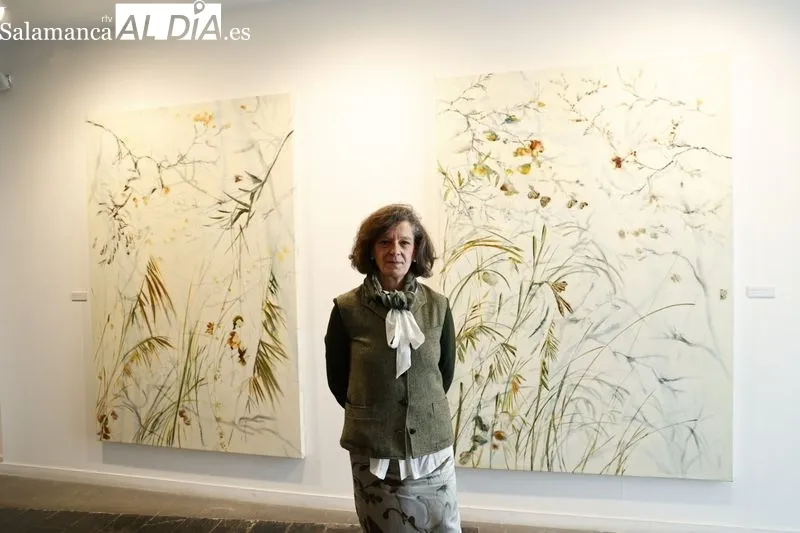 Exposición de la artista zamorana Ana Zaragozá en La Salina. Foto de David Sañudo