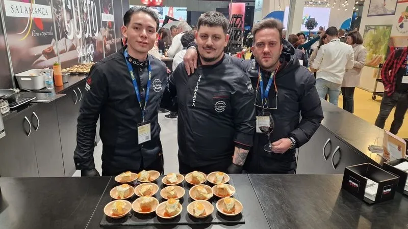 Foto 2 - La gastronom&iacute;a salmantina sigue triunfando en Madrid Fusi&oacute;n