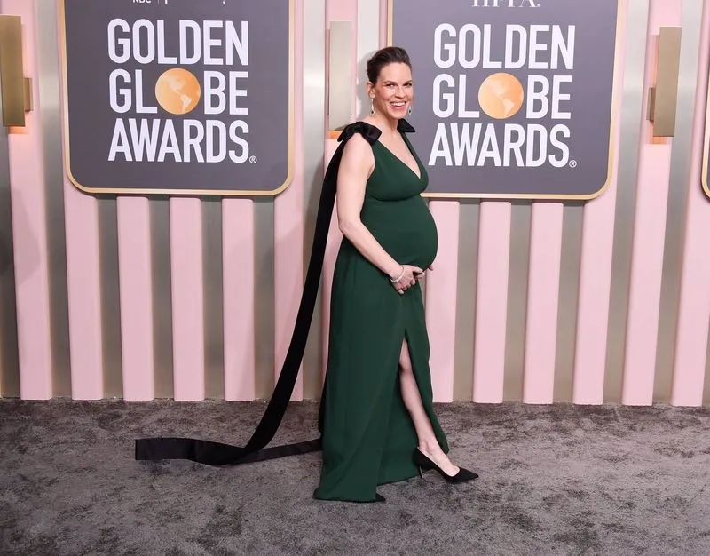Hilary Swank en la 80ª edición de los Globos de Oro en el hotel Berverly Hilton. Foto EUROPA PRESS