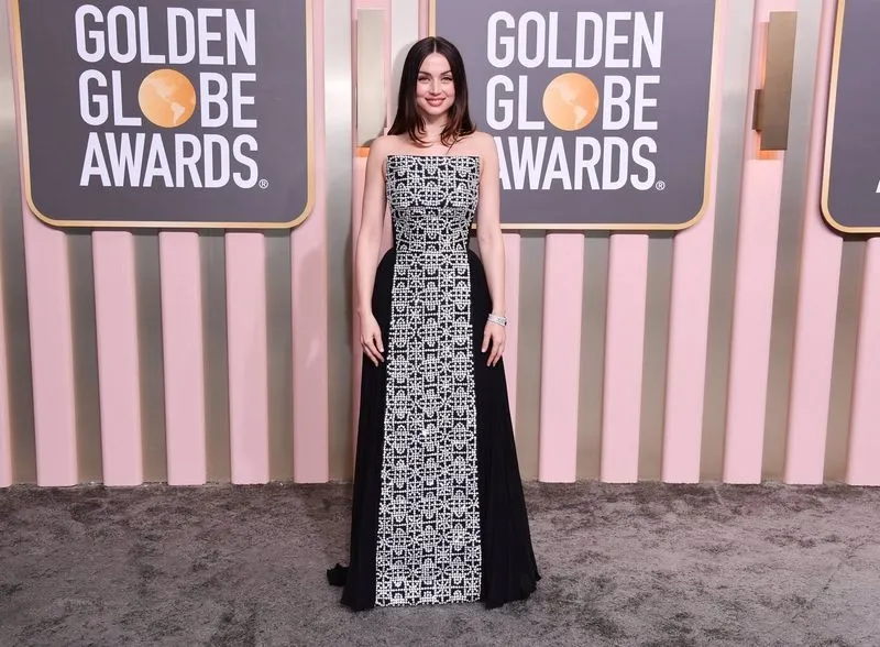 Ana De Armas en la 80ª edición de los Globos de Oro en el hotel Berverly Hilton. Foto EUROPA PRESS