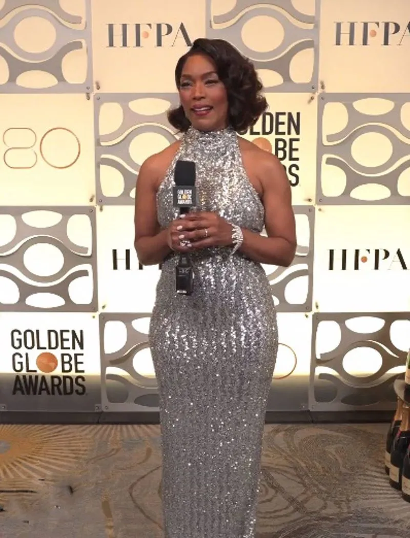 Angela Bassett en la 80ª edición de los Globos de Oro en el hotel Berverly Hilton. Foto EUROPA PRESS