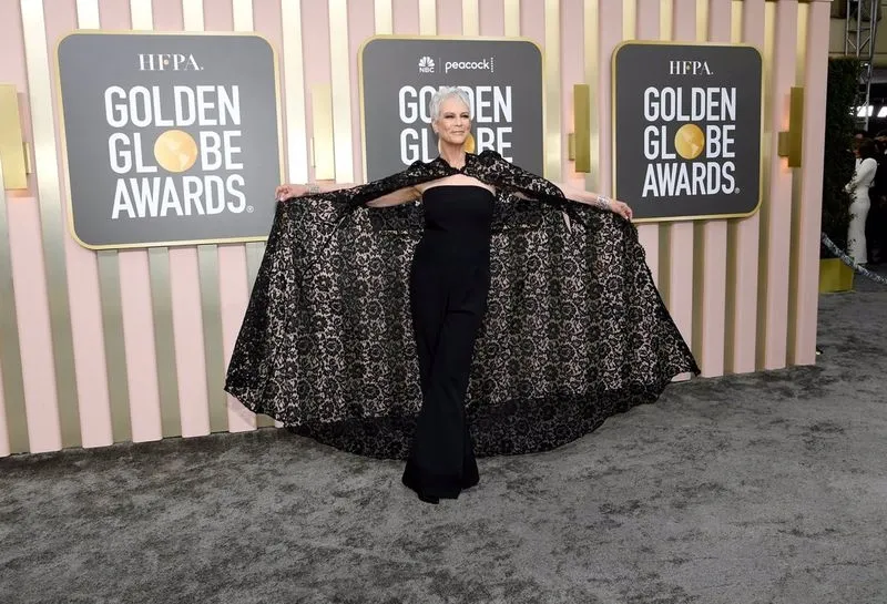 Jamie Lee Curtis en la 80ª edición de los Globos de Oro en el hotel Berverly Hilton. Foto EUROPA PRESS