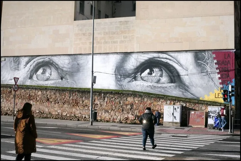 Uno de los muros del artista Caín Ferreras. Autor: José Amador Martín