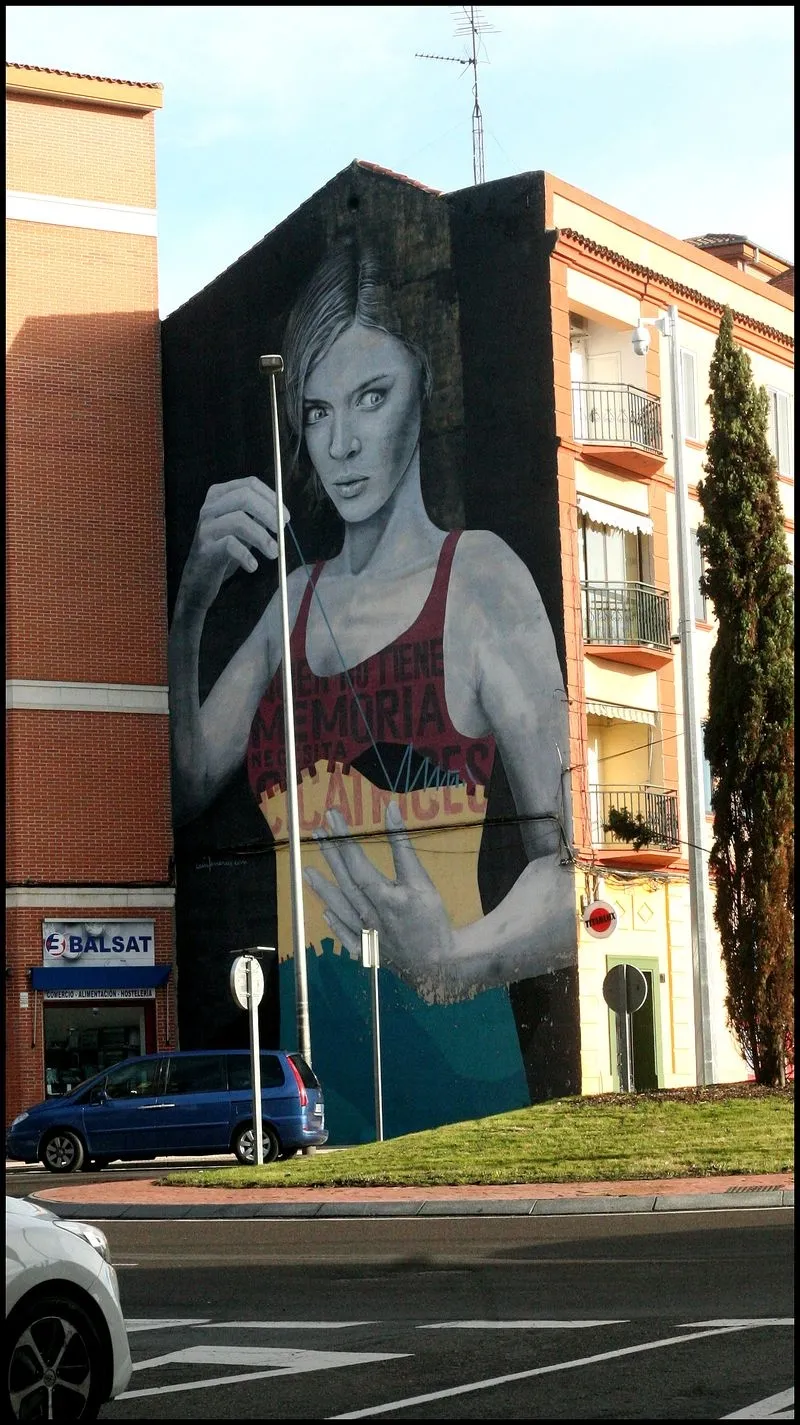 Uno de los muros del artista Caín Ferreras. Autor: José Amador Martín