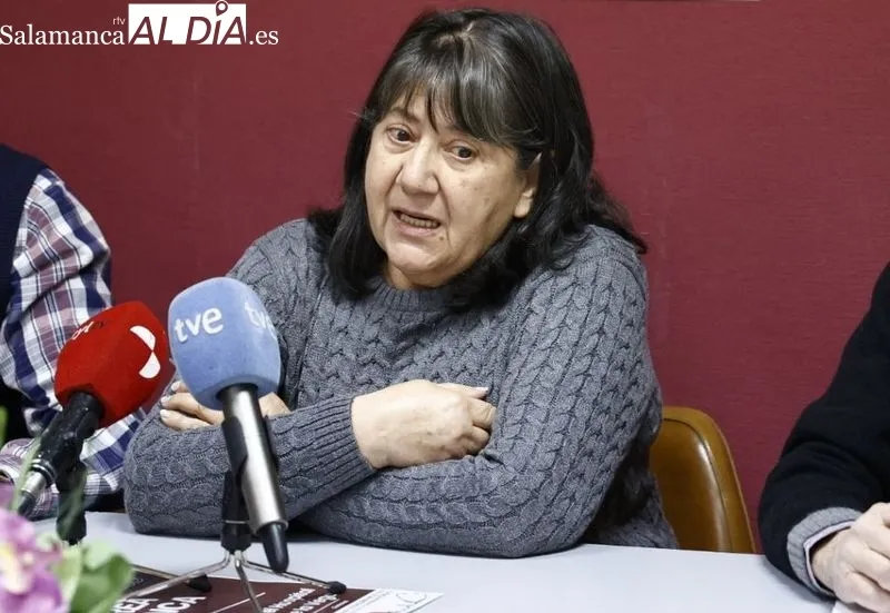 Presentación de la marea blanca de Salamanca en la sede de Fevesa. Foto de David Sañudo