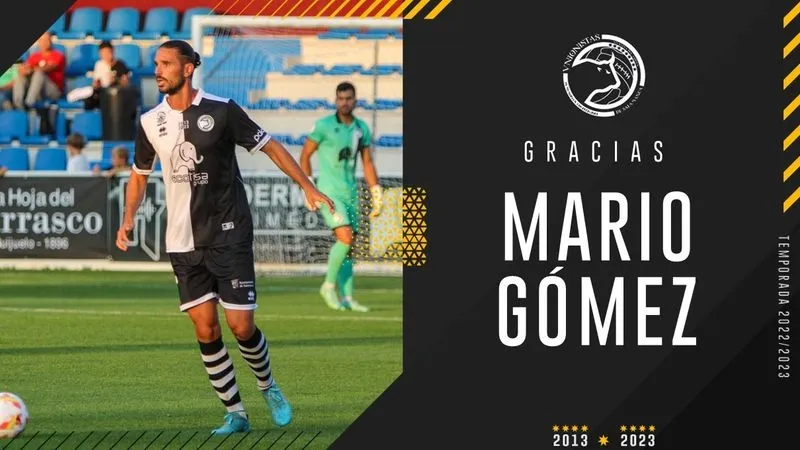 Mensaje de despedida a Marío Gómez @UnionistasCF