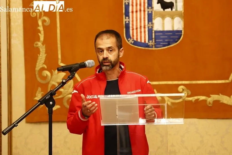 Presentación en el Ayuntamiento de la Media Maratón de Salamanca. Foto de David Sañudo
