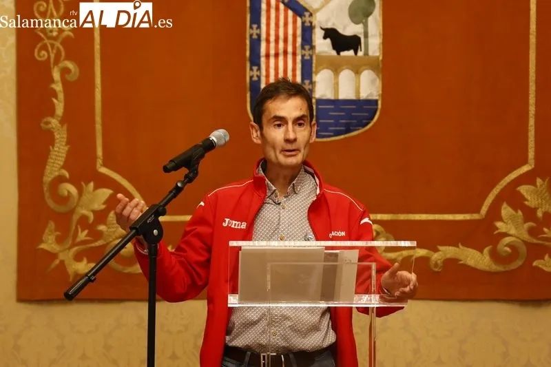 Presentación en el Ayuntamiento de la Media Maratón de Salamanca. Foto de David Sañudo