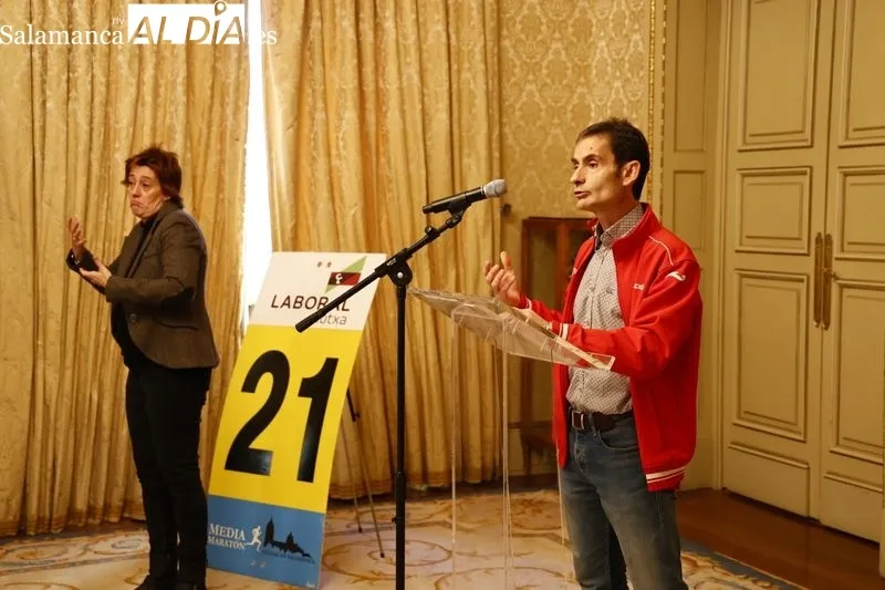 Presentación en el Ayuntamiento de la Media Maratón de Salamanca. Foto de David Sañudo
