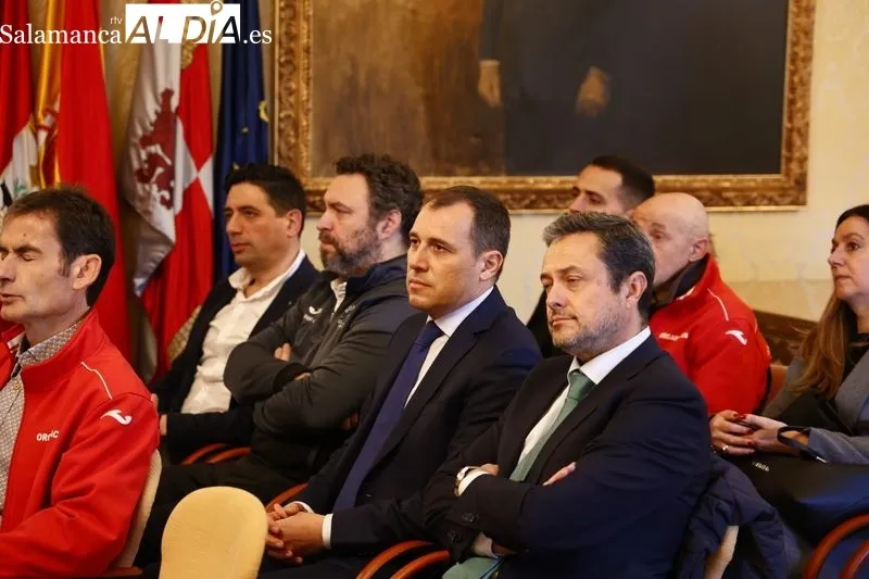 Presentación en el Ayuntamiento de la Media Maratón de Salamanca. Foto de David Sañudo