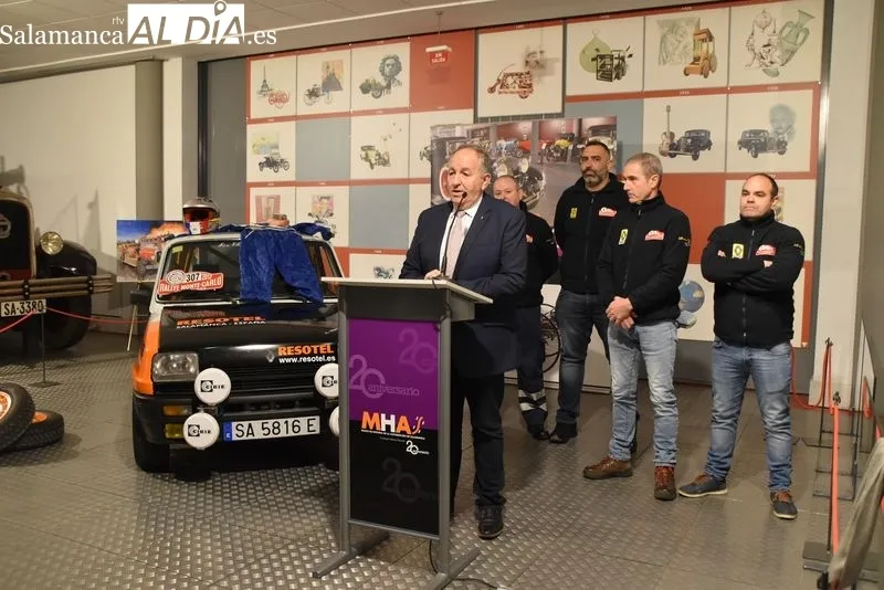 Presentación en el Museo de Automoción del equipo salmantino “Resotel Rally