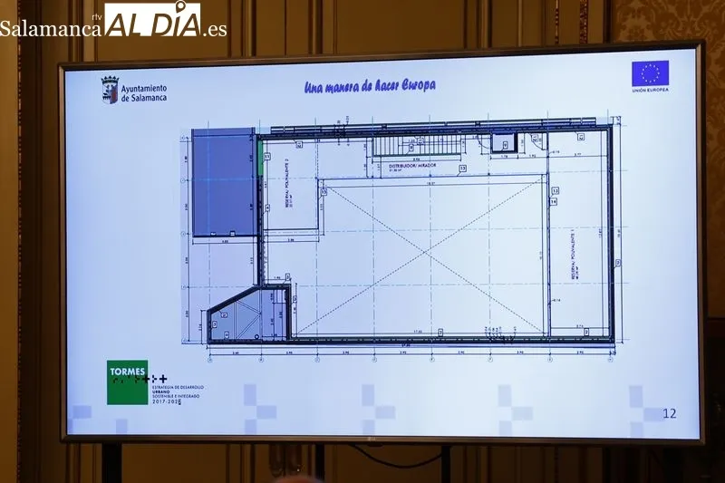 Presentación en el Ayuntamiento de Salamanca del proyecto del Espacio de Innovación Tecnológica Tormes. Foto de David Sañudo