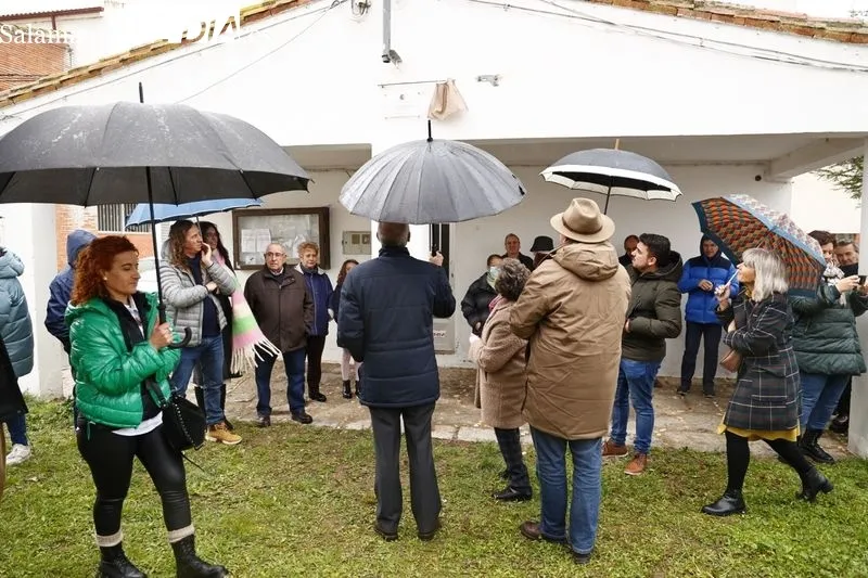 Emotivo homenaje a José Luís Haro, exalcalde de Encinas de Abajo | FOTOS: David Sañudo