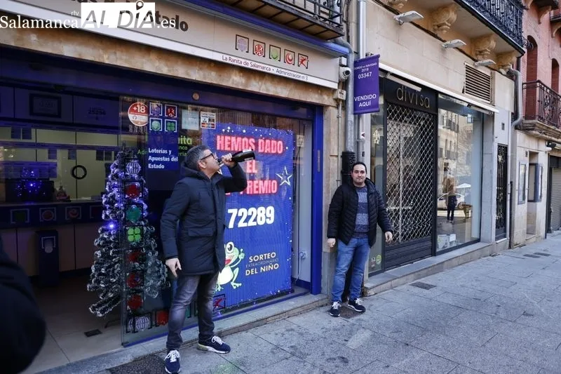 Administración 'La Ranita', que ha dado el segundo premio | Fotos: David Sañudo