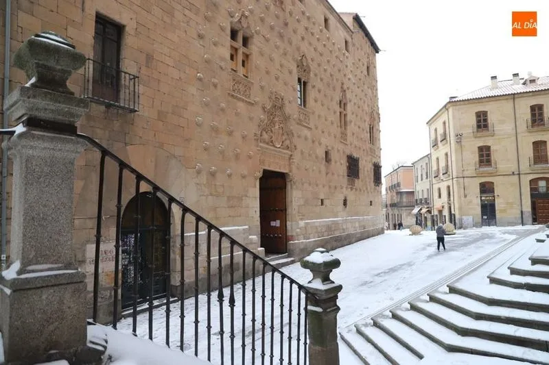 Así dejó la borrasca Filomena la ciudad de Salamanca hace dos años