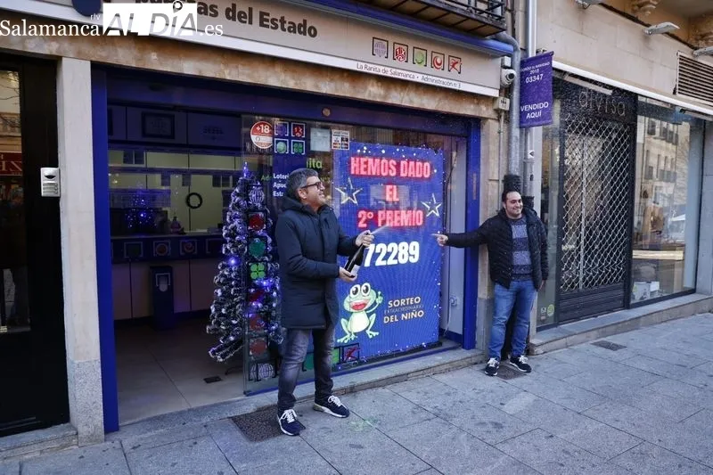 Administración 'La Ranita', que ha dado el segundo premio | Fotos: David Sañudo