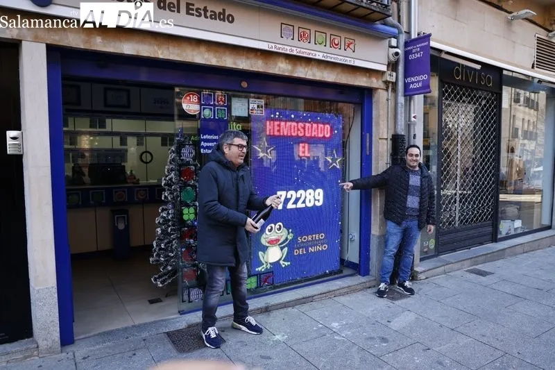 Administración 'La Ranita', que ha dado el segundo premio | Fotos: David Sañudo