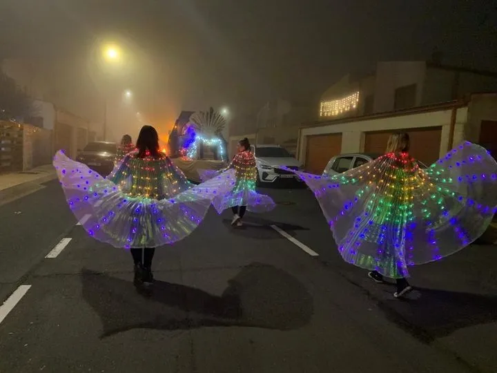 Mágica visita de los Reyes Magos a Doñinos