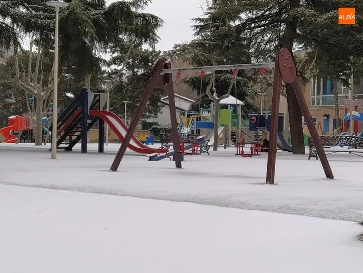 Así dejó la borrasca Filomena la ciudad de Salamanca hace dos años