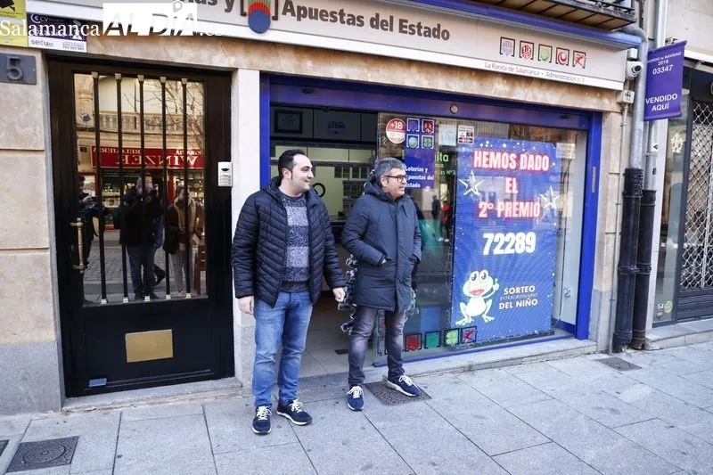 Administración 'La Ranita', que ha dado el segundo premio | Fotos: David Sañudo