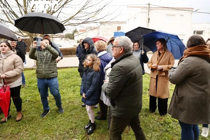 Emotivo homenaje a José Luís Haro, exalcalde de Encinas de Abajo | FOTOS: David Sañudo