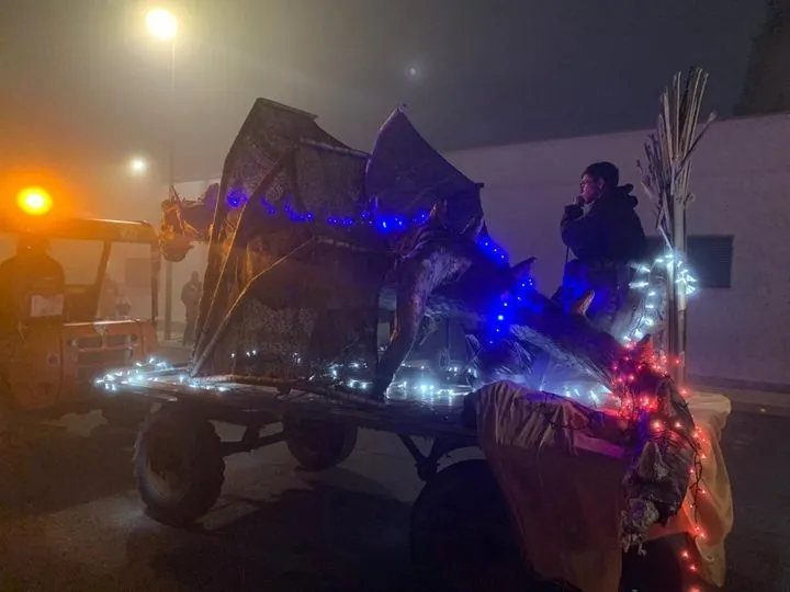 Mágica visita de los Reyes Magos a Doñinos