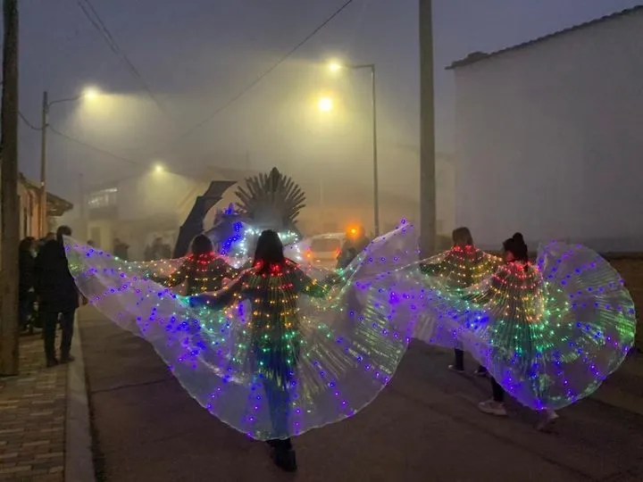 Mágica visita de los Reyes Magos a Doñinos