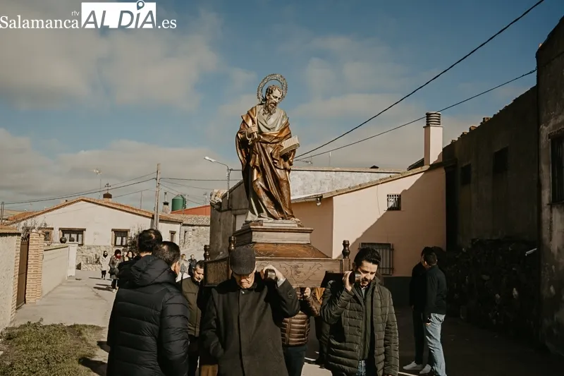 Festividad de San Pablo en Amatos de Alba. Foto: Rubén Vicente