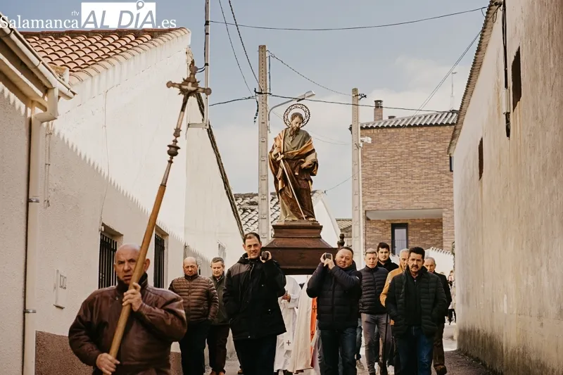 Festividad de San Pablo en Amatos de Alba. Foto: Rubén Vicente