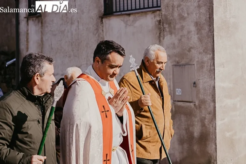 Festividad de San Pablo en Amatos de Alba. Foto: Rubén Vicente