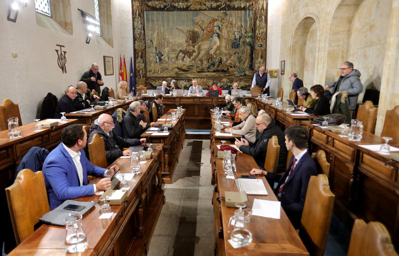 Reunión, este jueves, del Consejo de Gobierno de la Universidad de Salamanca 