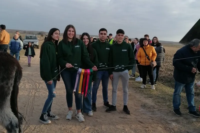 Los Quintos de Villoruela celebraban este sábado su fiesta