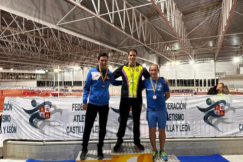 Los atletas del C.A Ciudad de Peñaranda conseguían diferentes medallas en el Campeonato de Castilla y León 