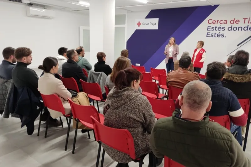 La Asamblea comarcal de Cruz Roja organizaba un reconocimiento a las empresas locales