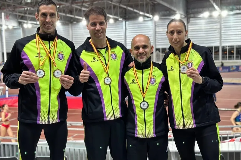 Los atletas del C.A Ciudad de Peñaranda conseguían diferentes medallas en el Campeonato de Castilla y León 