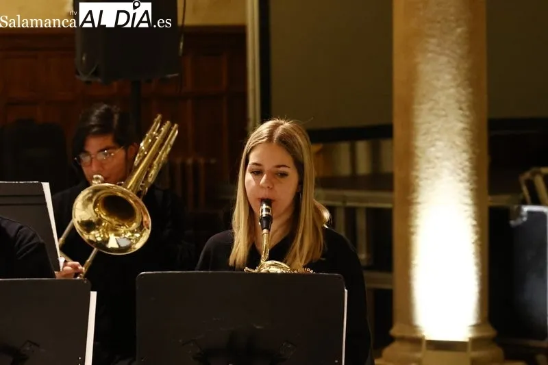 Concierto de la agrupación Big Band Universidad de Salamanca en el Casino. Fotos: David Sañudo