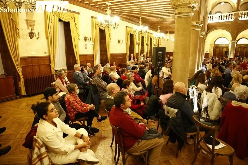 Concierto de la agrupación Big Band Universidad de Salamanca en el Casino. Fotos: David Sañudo