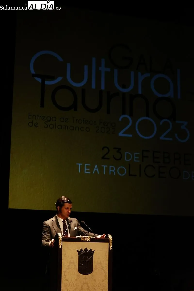 Gala Cultural Taurina en el Teatro Liceo. Fotos: David Sañudo